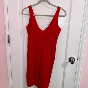 Simple Red Dress